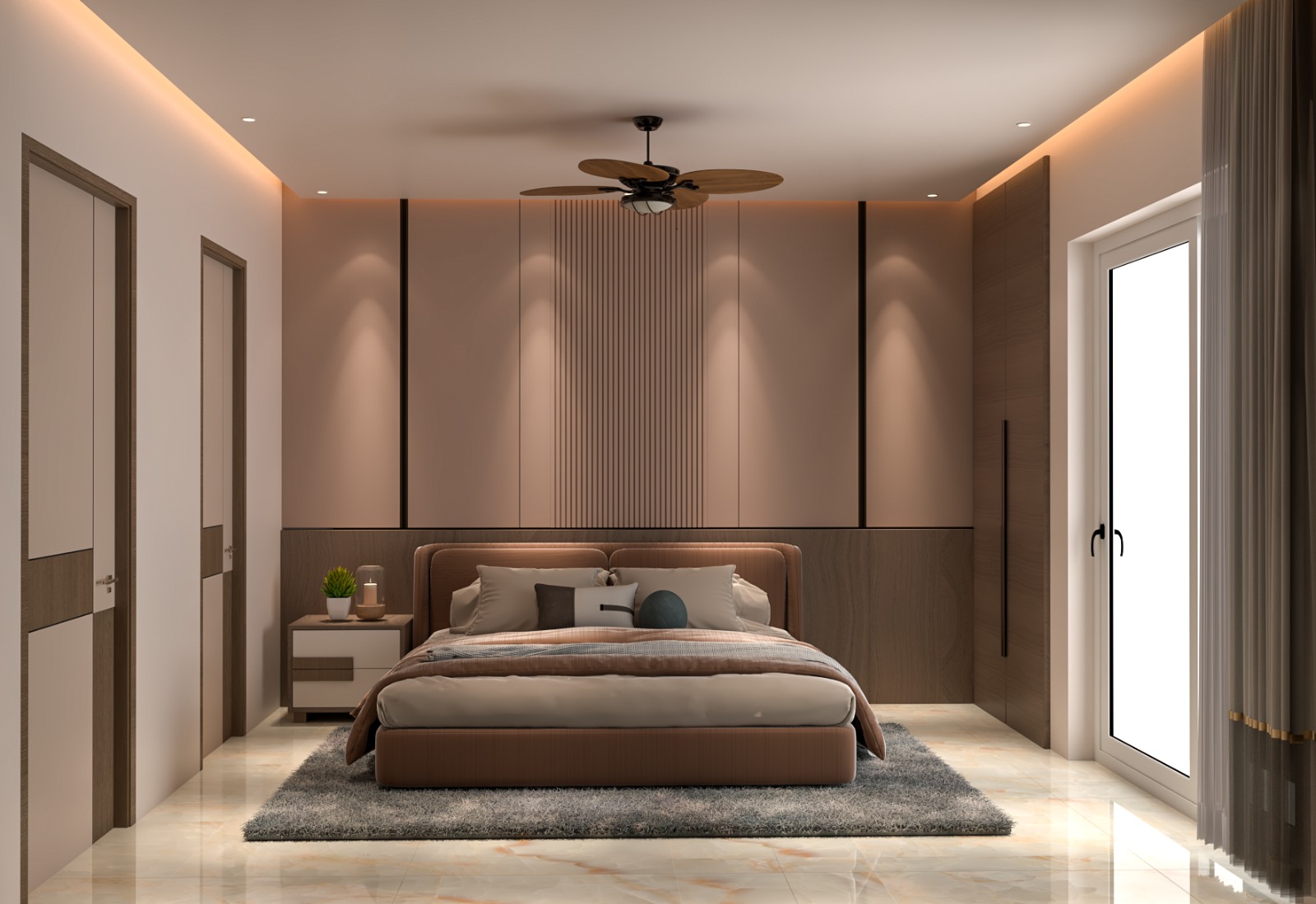 Sophisticated Urban Bedroom (B20)