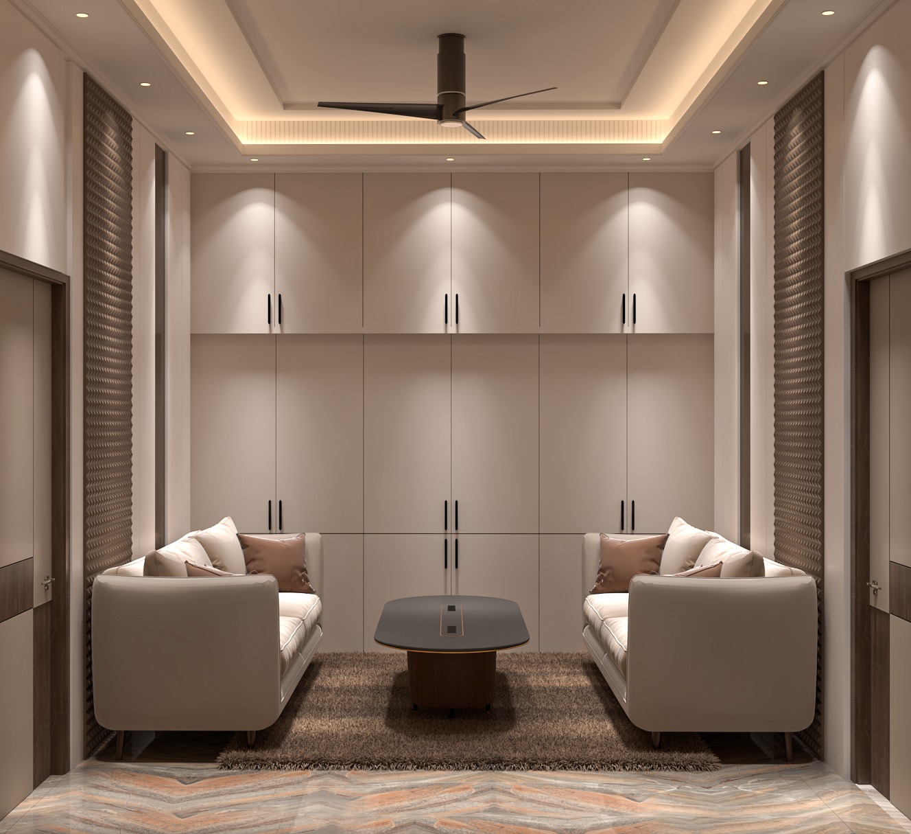 Luxury Marble Living Space (L11)