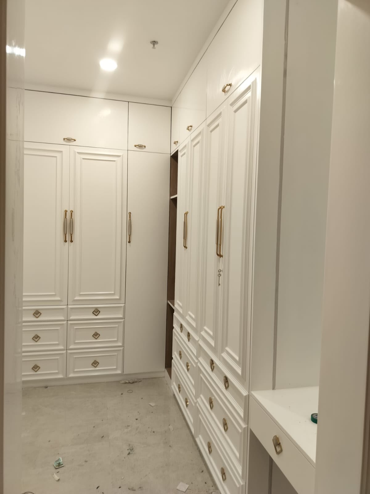 Bespoke Tinted Glass Closet (W5)